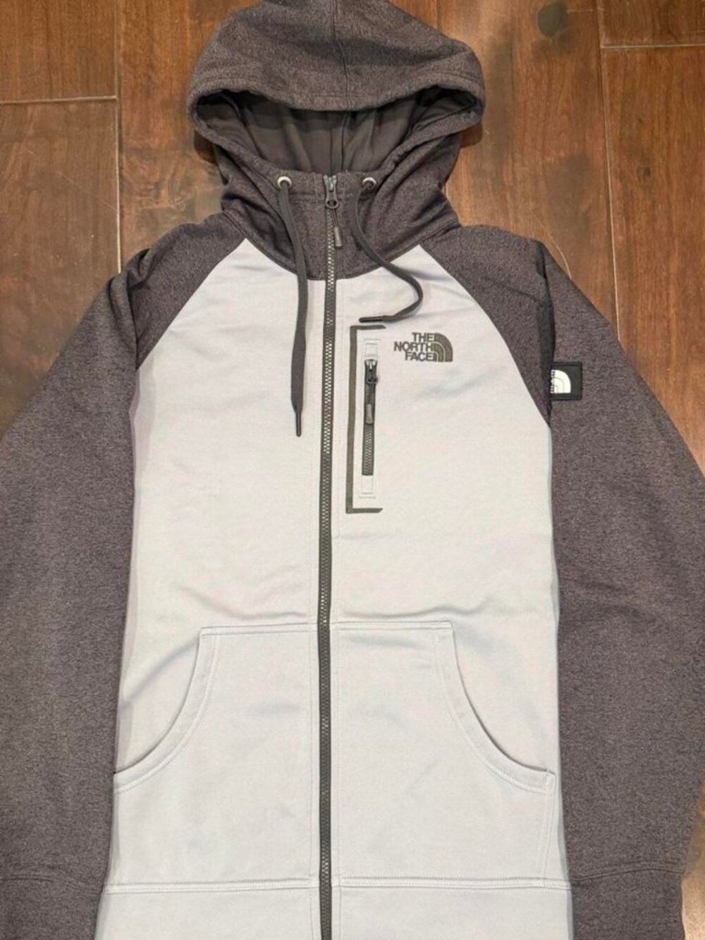 The North Face Men's Grey Hoodie